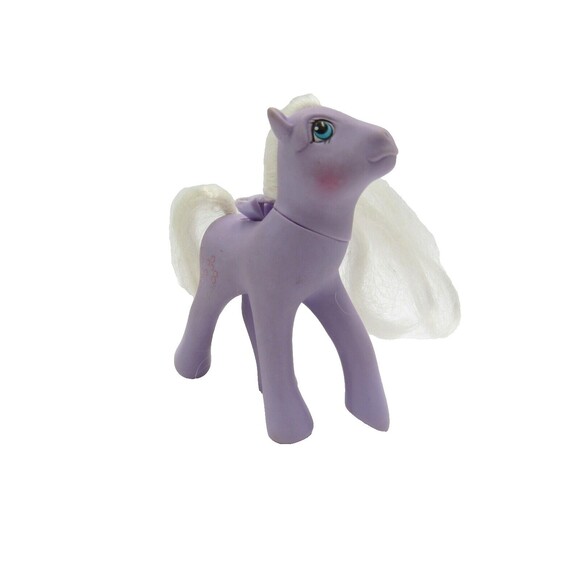 MLP Vintage My Little Pony Forget Me Not Flutter 1986 G1 Purple Collector Toy - Picture 1 of 14